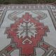 Vintage handmade Turkish rug 116x122 cm