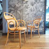 2 armchairs n°11 design Michael Thonet for ZPM Radomsko