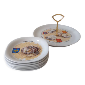 service à fromage porcelaine
