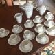 15-piece Limoges porcelain coffee set in art deco style