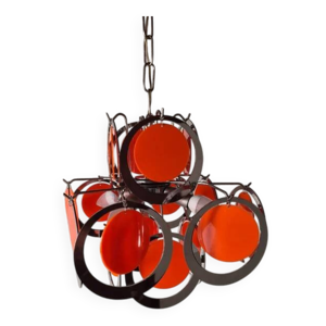 Suspension vintage orange