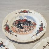 Old sarreguemines plates
