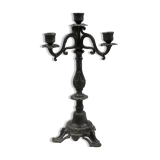 Napoleon III black candlestick