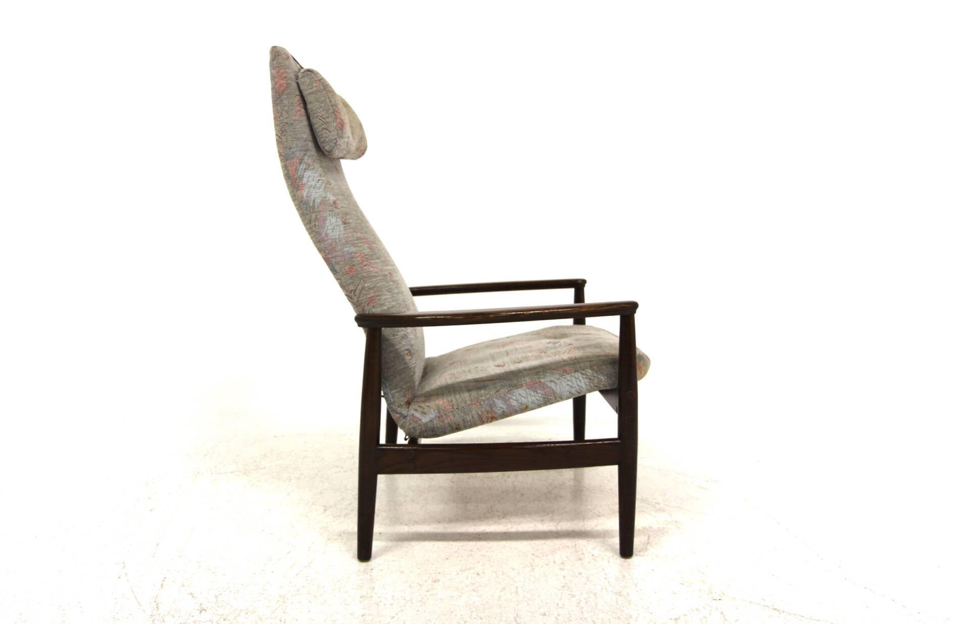 Fauteuil scandinave en hêtre, Suède, 1960