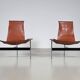 'T3LC' armchairs by Katavolos, Littell and Kelley for Laverne International, 1950s.