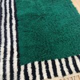 Handmade artisanal Berber rug 3x2 m