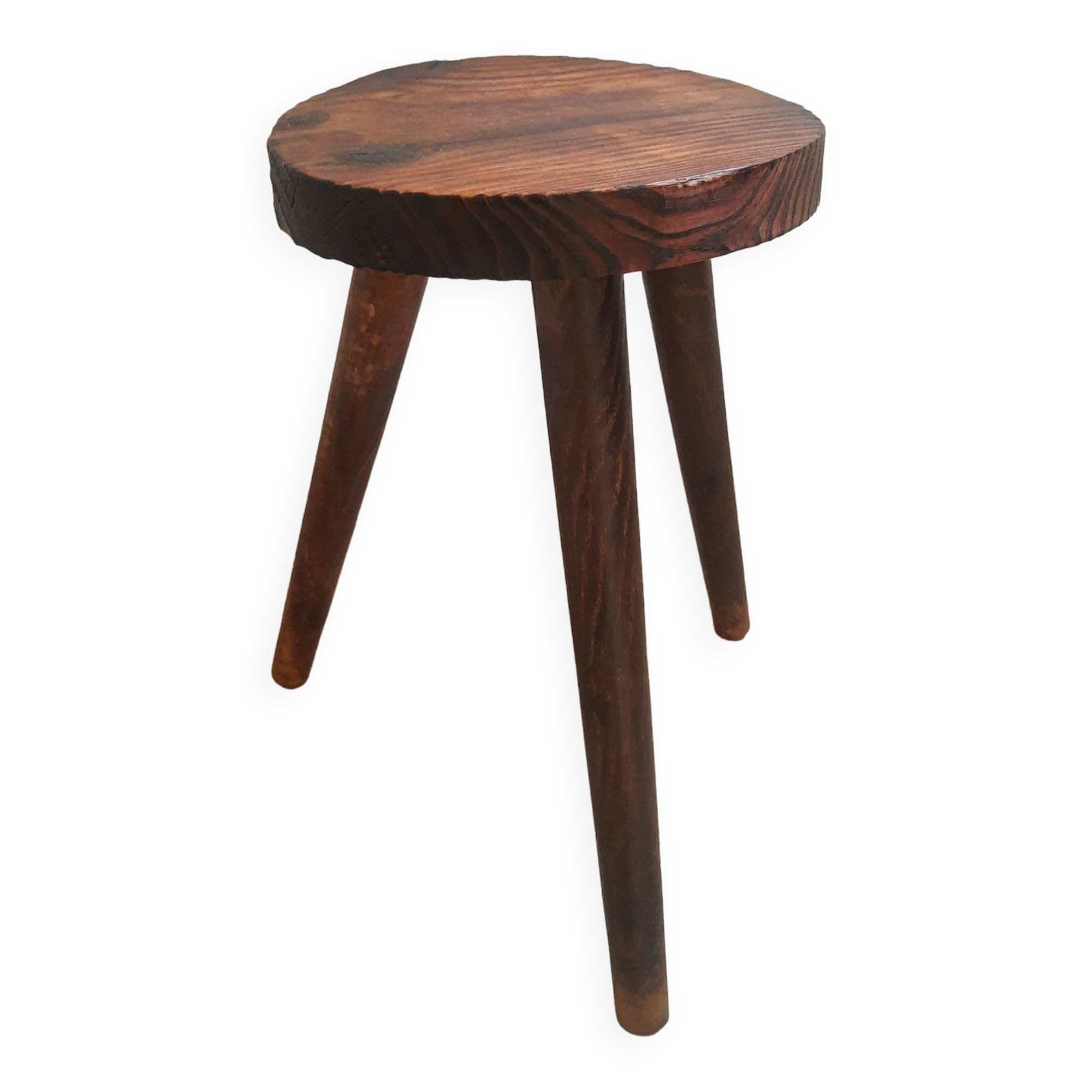 Vintage tripod campaign stool