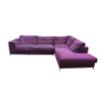 Rom plus-size eggplant corner sofa