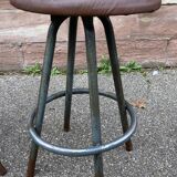 duo de tabourets industriel
