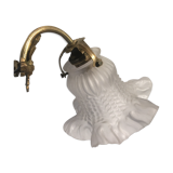 Brass Art Deco tulip sconce