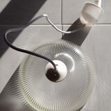 Prismatic glass pendant lamp 1950