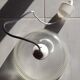 Prismatic glass pendant lamp 1950