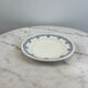 Gien earthenware plate - Lorris collection - blue geometric pattern