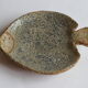 Fish shaped stoneware serving dish