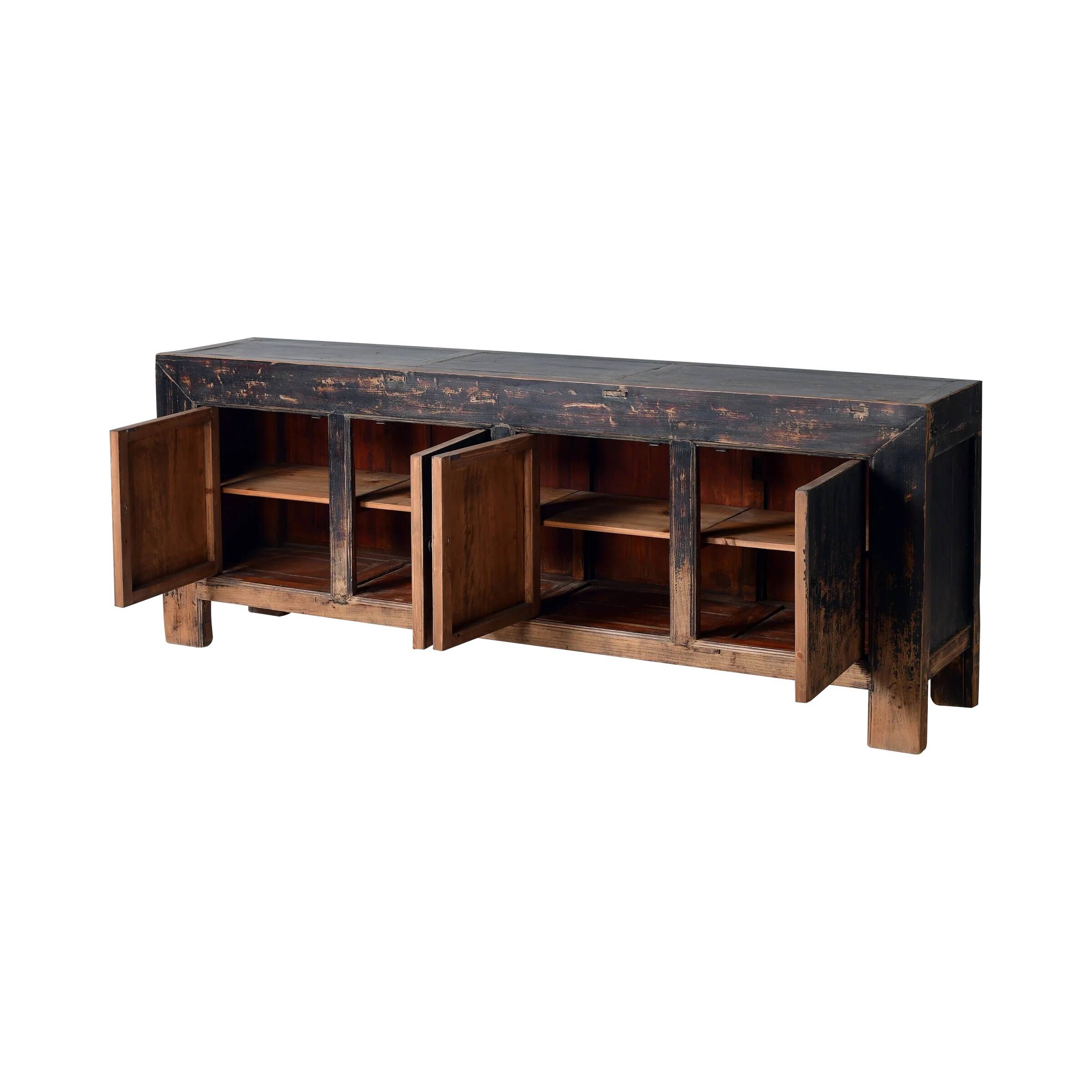 Qingdao - Antique Chinese buffet in solid elm no. 13