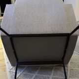 2 armchairs Joseph André Motte 1955 renovated