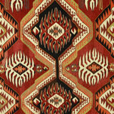 Area kilim rug ,vintage wool turkish handknotted kilim, 290 cmx 151 cm rug