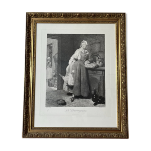 La Pourvoyeuse de Chardin, - louvre