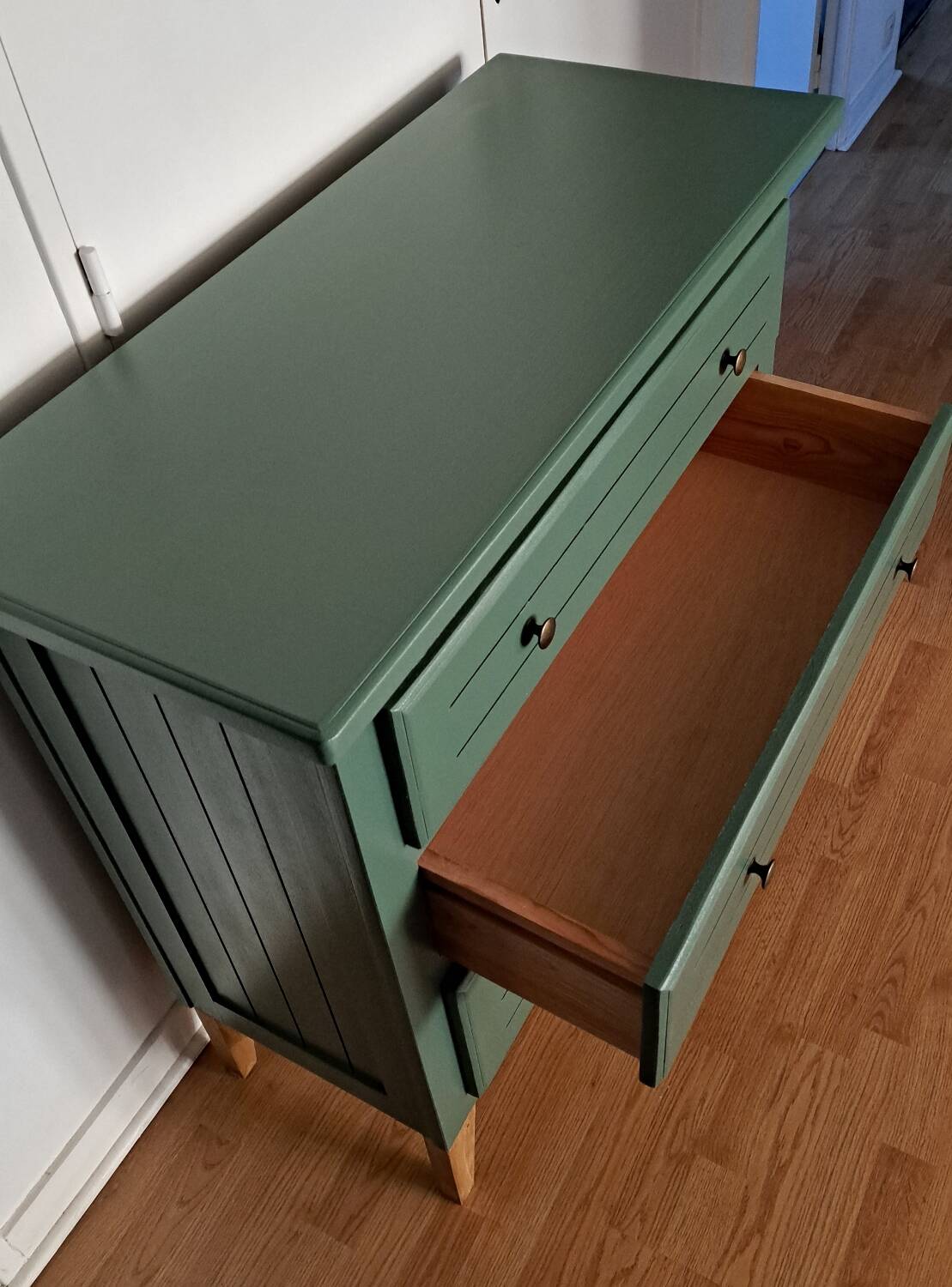 Rød Sødgren green Skov 2 chest of drawers