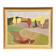 Original Swedish Oil on Panel – “Trees and Fields” by Carl‑Einar Andersson (1925–1975) – 1959 – Vintage & Framed – 53 × 44.5cm (20.9"×17.5")