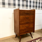 Vintage chiffonnier feet compass
