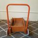Market toys vintage tray cart wood and orange