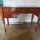 Small minister's desk - 3 drawers - cherry wood - Louis Philippe style