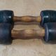 Vintage dumbbells 2.5 kg