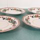 Set of 8 ancient porcelain saucers from Limoges a. Lanternier - cie
