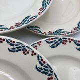 Houx Sarreguemines Plates