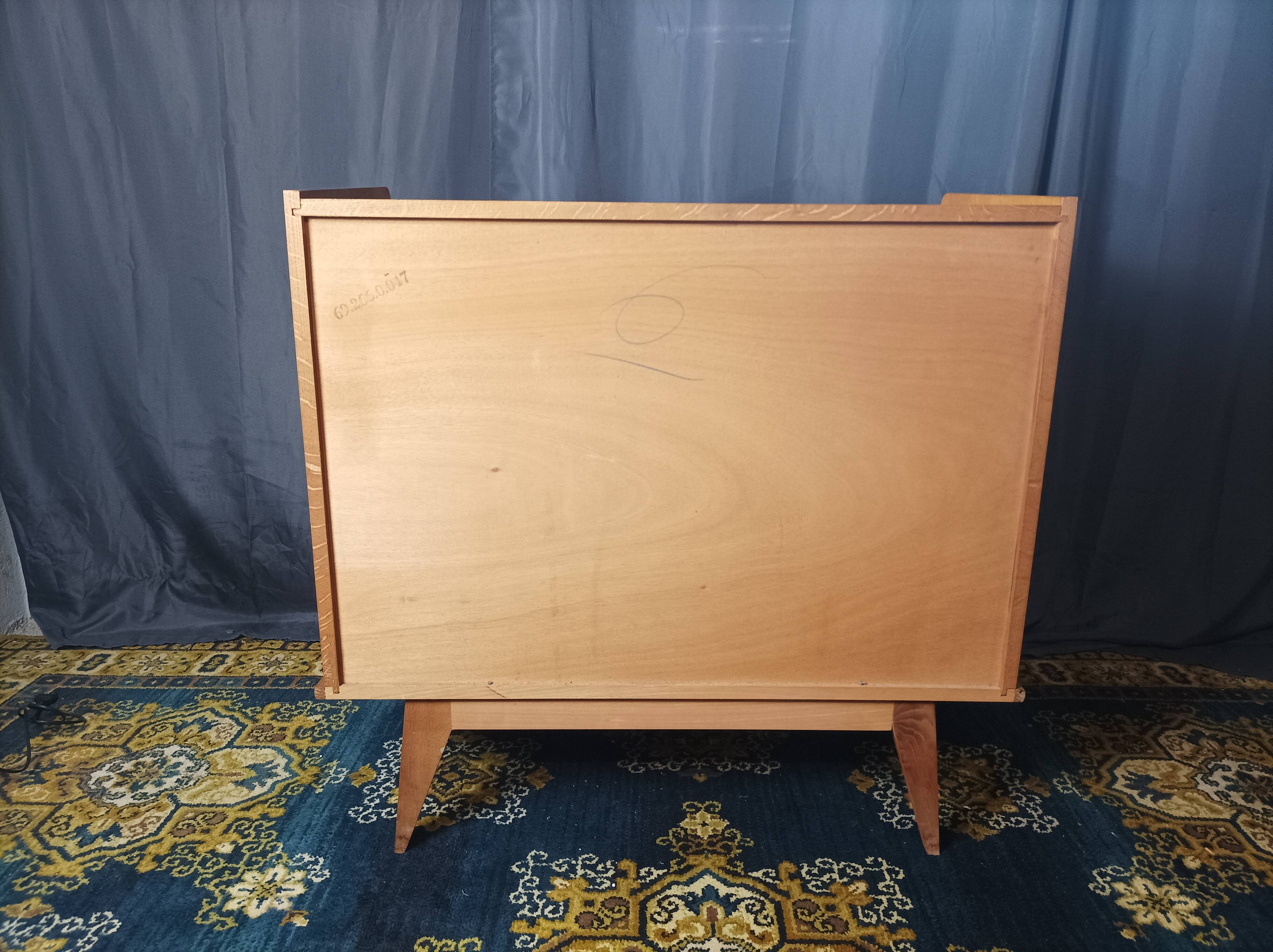 Vintage oak chest of drawers 4 drawers