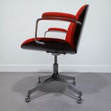 Red office chair by Parisi/Mim