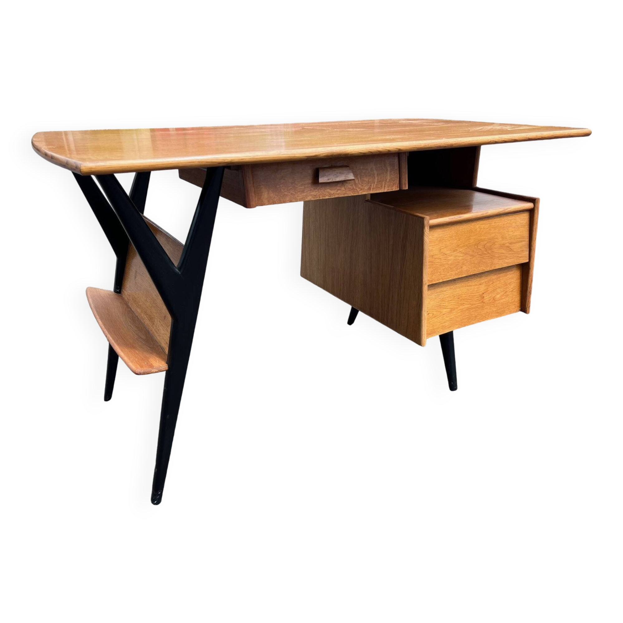 Louis Paolozzi desk Edition René Godfrid