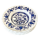 English hollow plates blue flowers