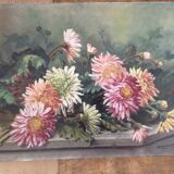 Two flower paintings 1922