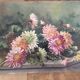 Deux tableaux fleurs  1922