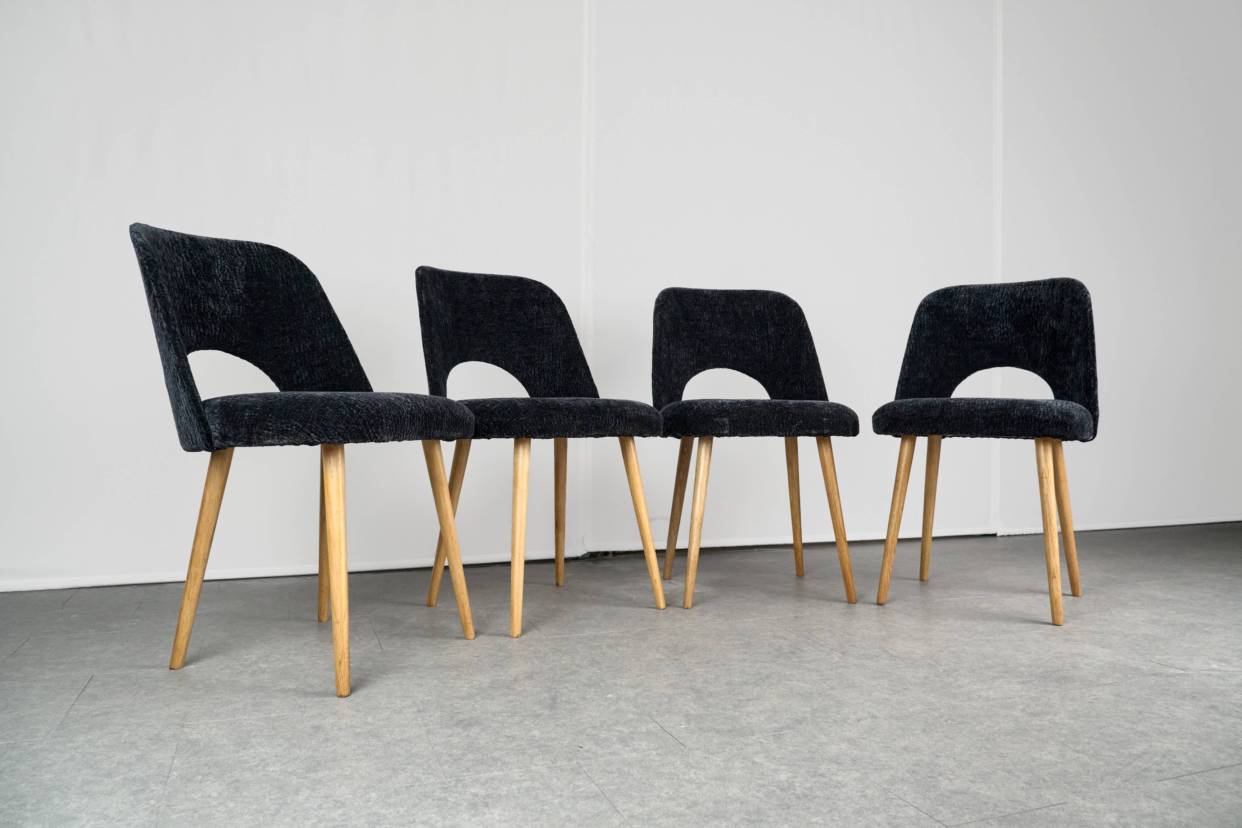 Dining Chairs by Oswald Haerdtl, 1960s, Czechoslovakia