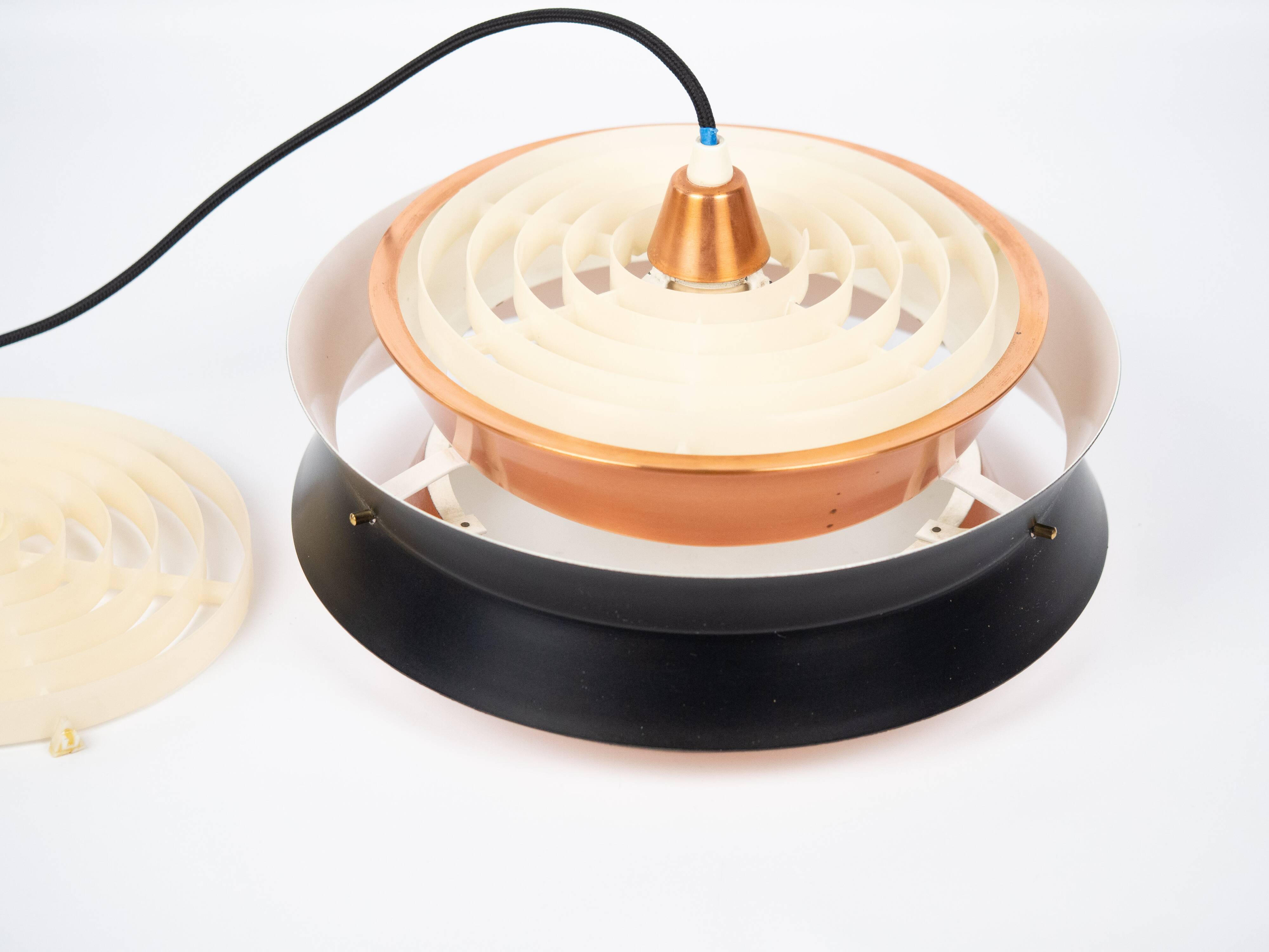 Swedish vintage Trava lamp by Carl Thore, 1960s