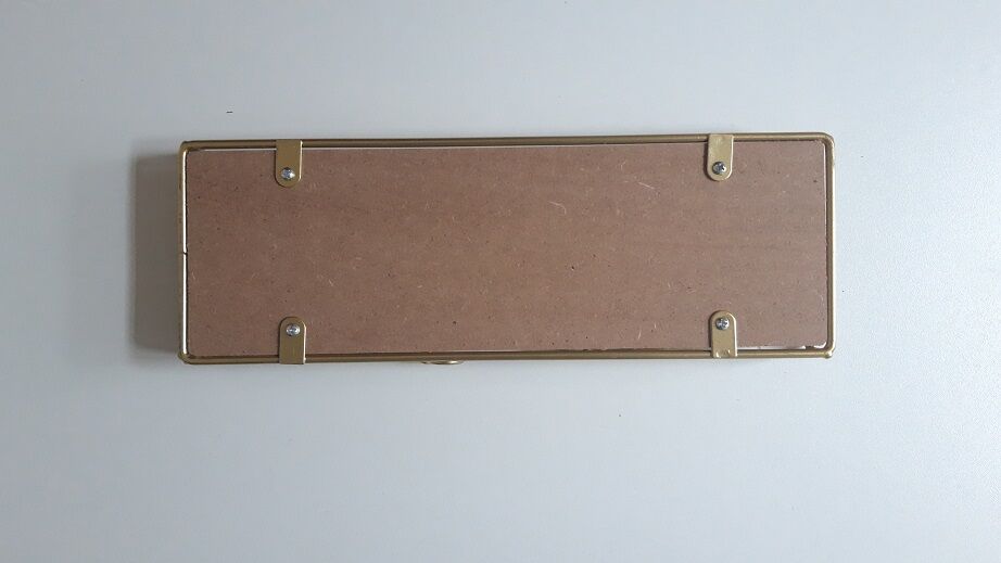 Brass shelf