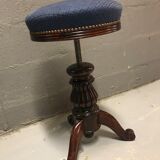 Napoleon III mahogany piano stool