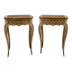 Paire de petites table 1900 de style Louis xv