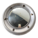 Round convex metal mirror in English style 1900