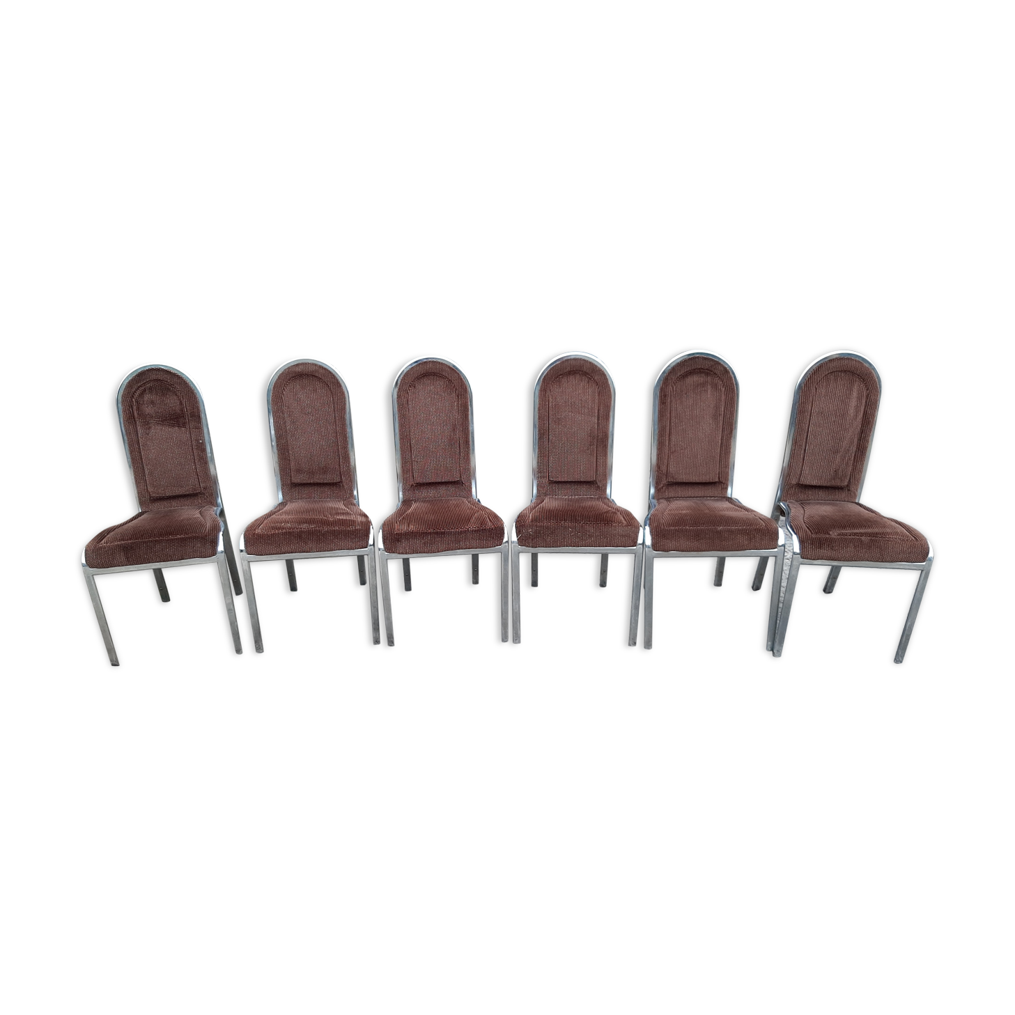 Serie de chaises vintage