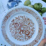 6 assiettes vintage