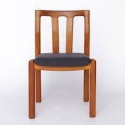 Set of 4 Teak Dining Chairs by Dyrlund, 1960s Danish Mid-Century Modern