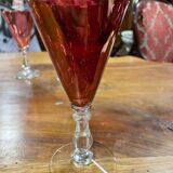 Set of 6 Hungarian crystal glasses