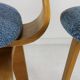 Ensemble de quatre chaises de salle à manger UMS Pastoe conçues par Cees Braakman