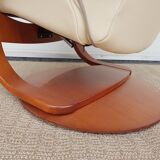 Fauteuil ancien  "Fjords " des années 70 80 Modèle Relax