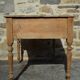 Bureau XIX bois brut provencal