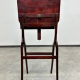 Folding table in mahogany in the style of the Vienna Secession.